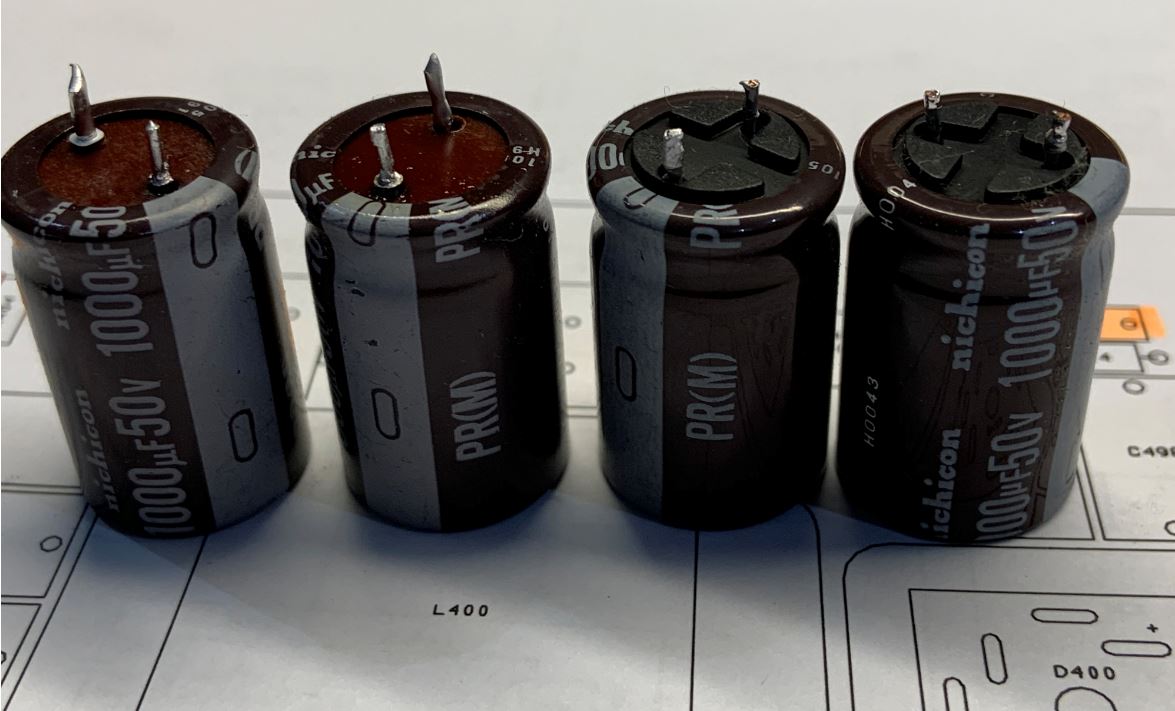 electrolytic capacitor failure
