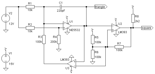 Two op-amp VCO - Page 1