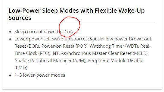 In search for the lowest power MCU. Is this .2nA microcontroller real