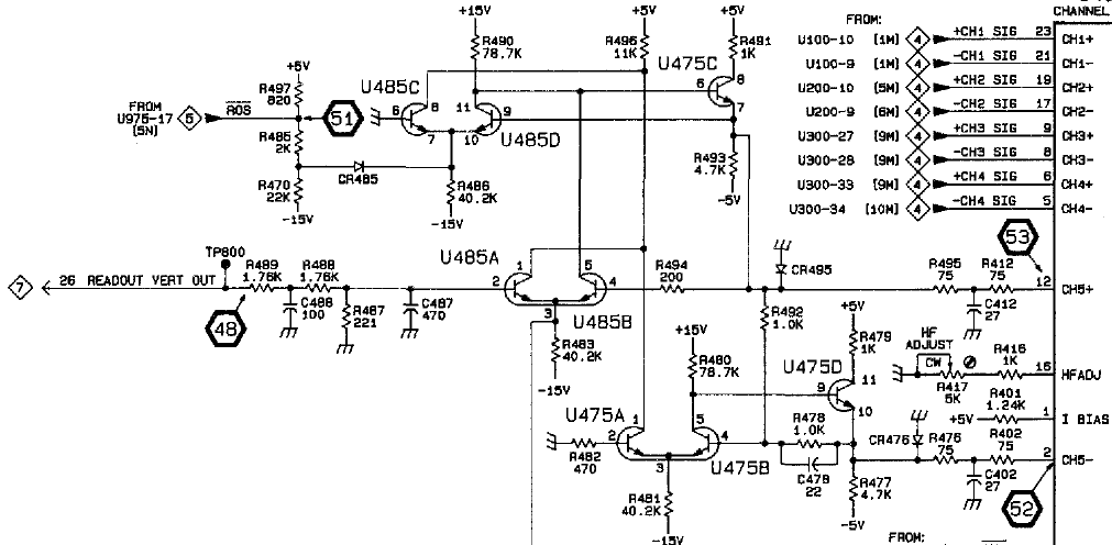 [HELP] Tektronix 2400 series U400 channel switch hybrid replacement ...