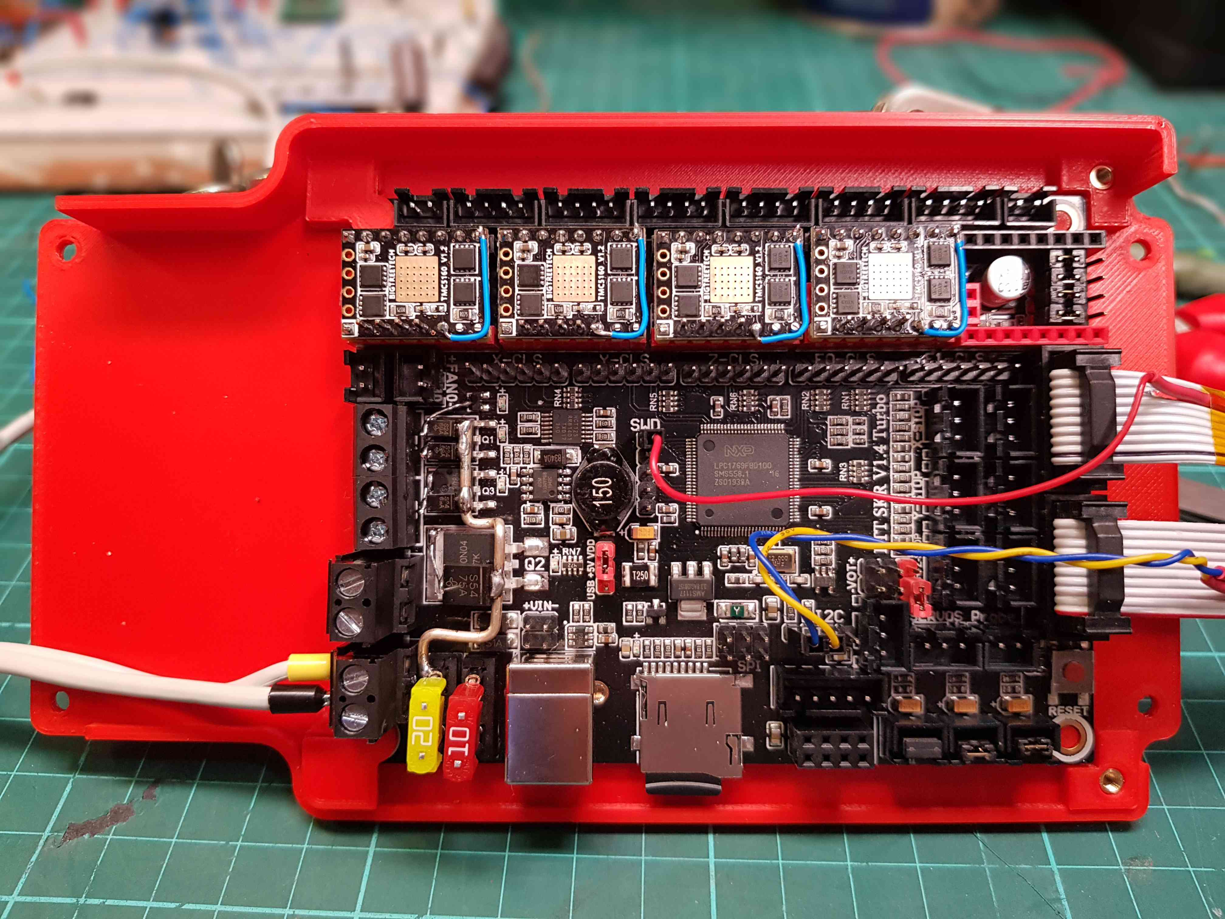 BIGTREETECH SKR V1.4 Turbo freewheeling diodes