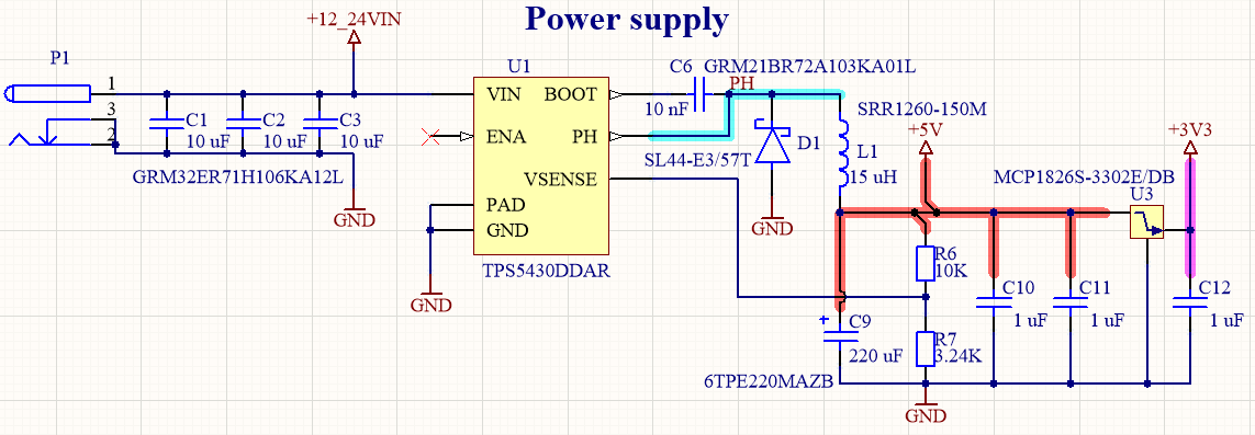 TPS54335A Entrée 4,5 V à 28 V, 3 A, synchrone, convertisseur