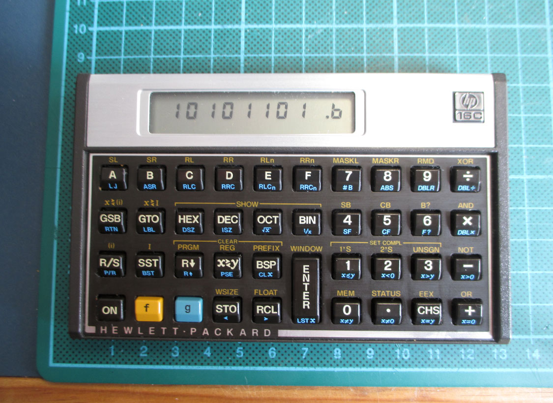 Opinions wanted: HP 16c programmers calculator