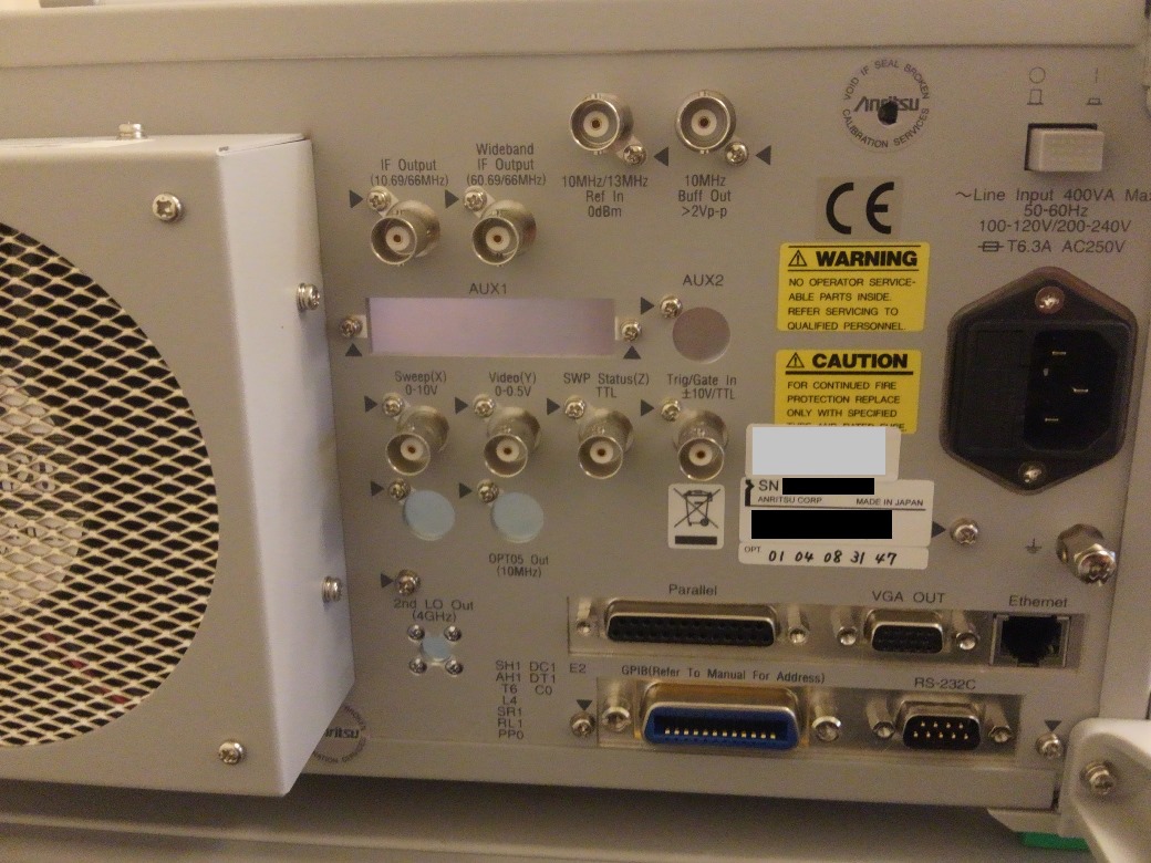 Anritsu MS8609A 9kHz - 13.2GHz Spectrum/Signal Analyzer - Short Review