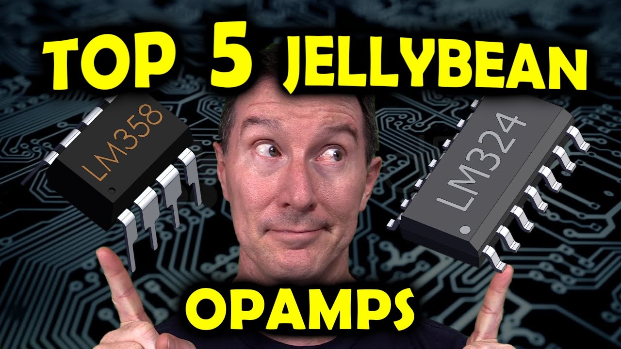 EEVBlog 1436 The TOP 5 Jellybean OPAMP’s EEVblog