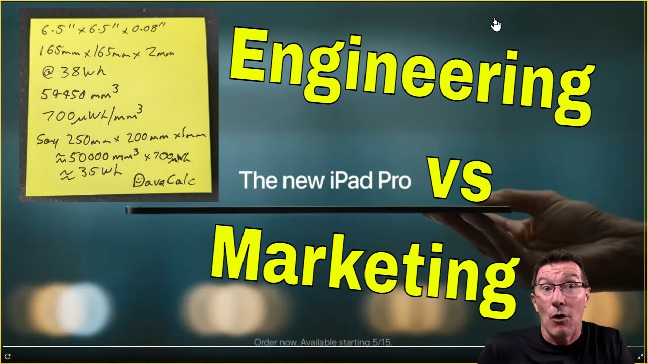eevBLAB 118 NEW Apple iPad Pro Volumetric Engineering vs Marketing